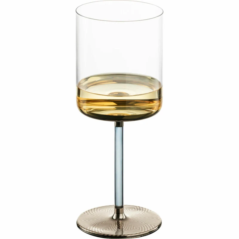 Eisch Weißweingläser Adeline, 2er Set, Weißweinglas, Weinglas, Weißwein Glas, Platin, 400 ml, 15692031