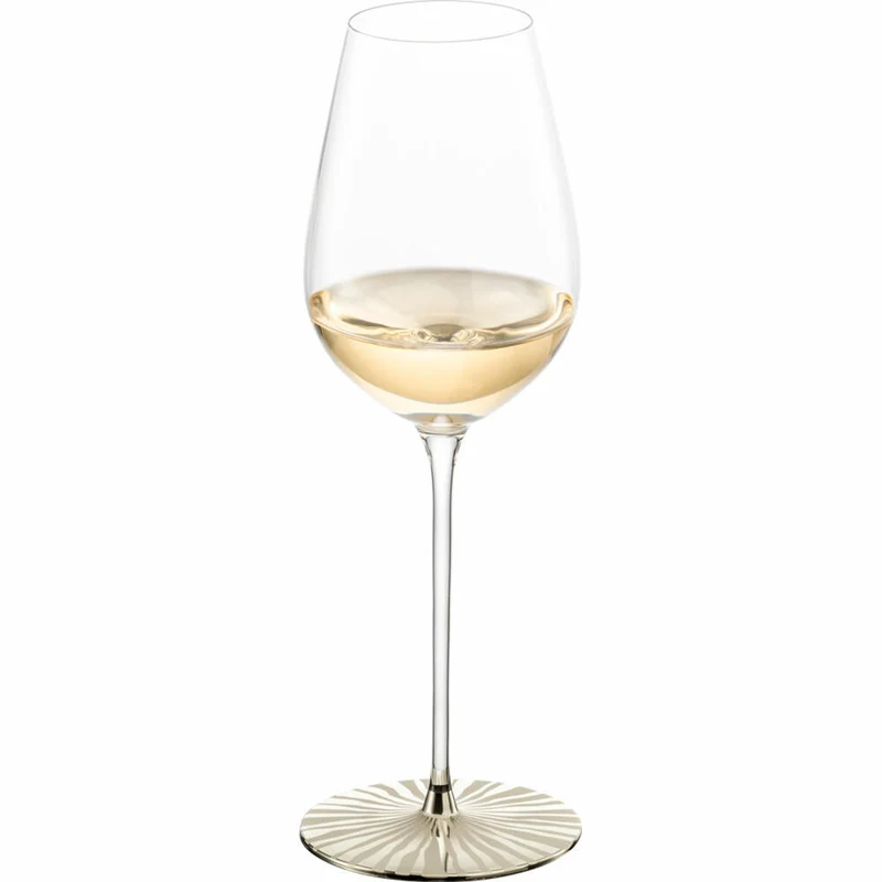 Eisch Allroundgläser Elior Sensisplus, 2er Set, Weinglas, Weißweinglas, Champagner, Kristallglas, Platin, 400 ml, 79254373
