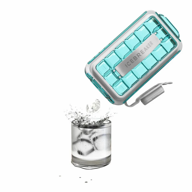 M&Co Eiswürfelbereiter Icebreaker Nordic 2.0, für 18 Eiswürfel, Blau, 300 ml, BSK2150