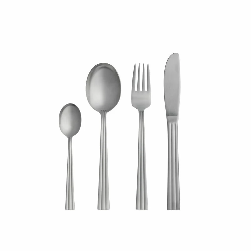 Gense Besteck-Set Thebe 16-tlg., Messer, Gabeln, Löffel, 18/8 Edelstahl, 20696
