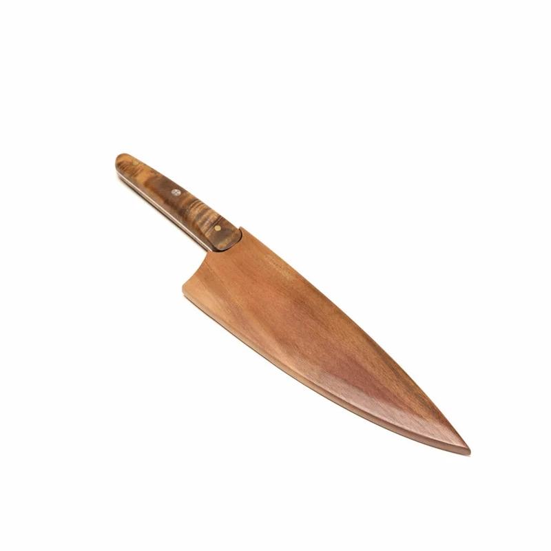 Comas Klingenschutz Mestre Maurici Saya für Kochmesser 21.5 cm, Messerscheide, Holz, Braun, 11083