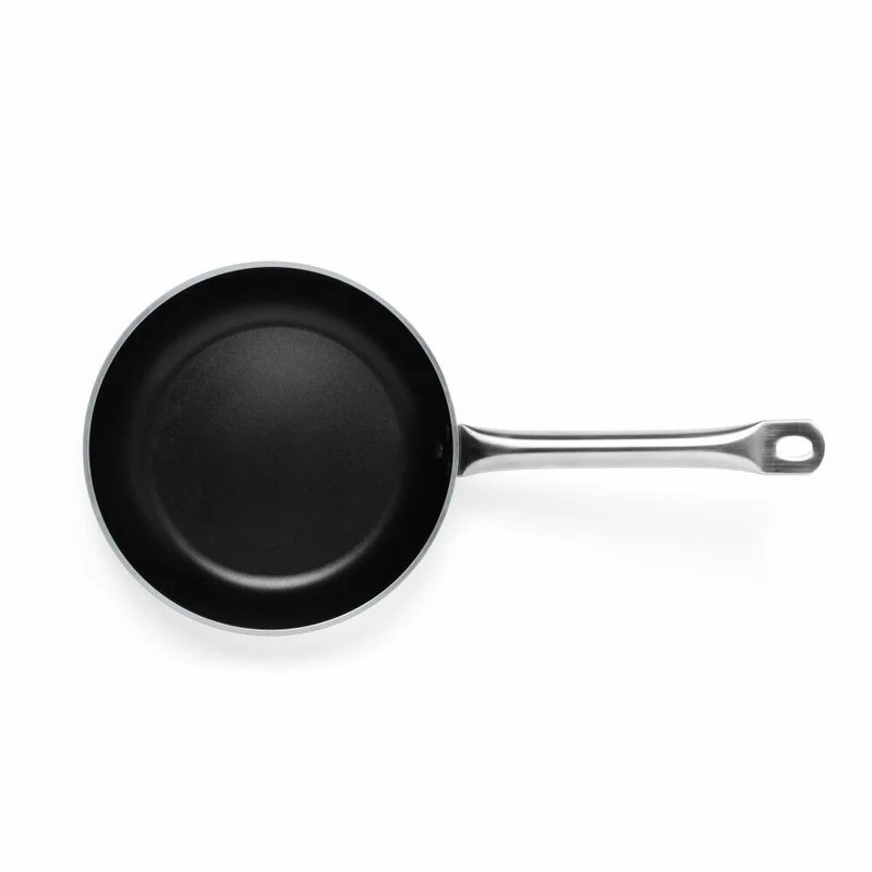 Comas Profi Bratpfanne Teide Induktion, beschichtet, Aluminium, Schwarz, Silber, 36 cm, 11778