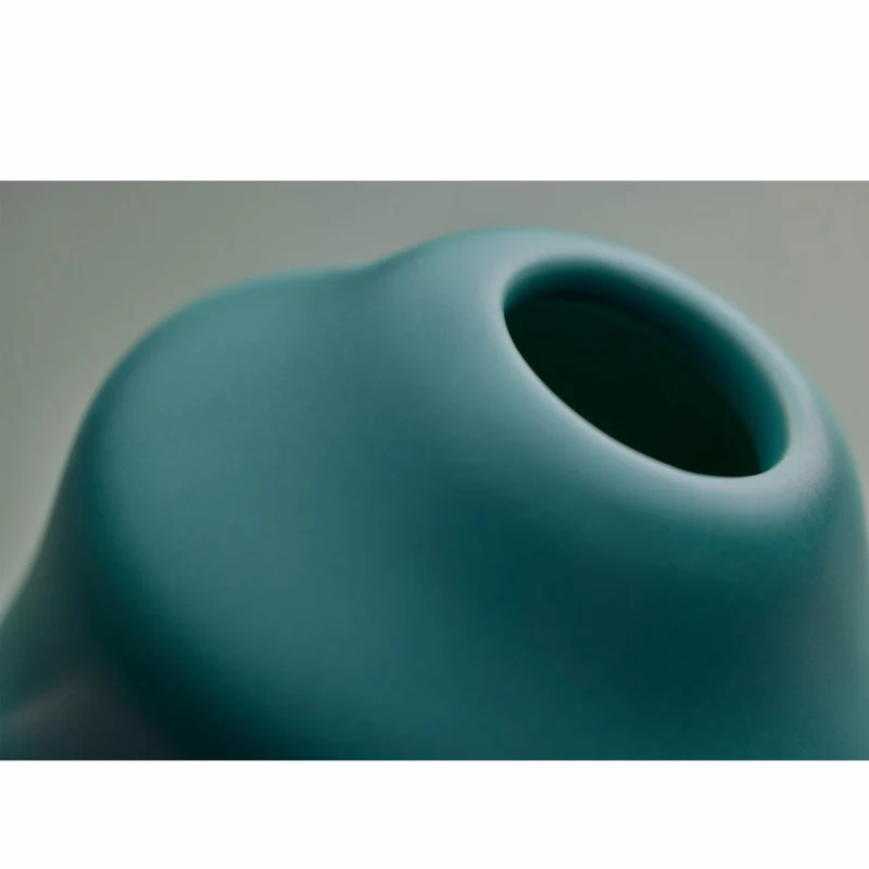 Gense Vase Dorotea Sea Green, Dekovase, Blumenvase, Keramik, 9 x 10 cm, 30079