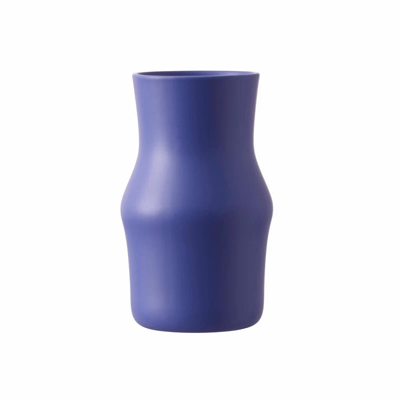 Gense Vase Dorotea Iris Blue, Dekovase, Blumenvase, Keramik, 17 x 28 cm, 30081