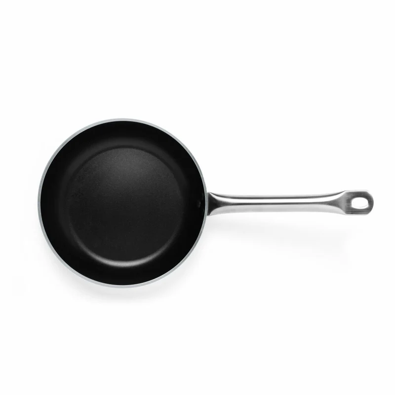 Comas Profi Bratpfanne Teide Induktion, beschichtet, Aluminium, Schwarz, Silber, 40 cm, 11996
