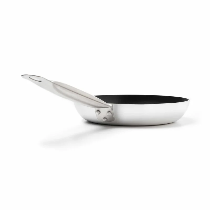 Comas Profi Bratpfanne Teide Induktion, beschichtet, Aluminium, Schwarz, Silber, 40 cm, 11996