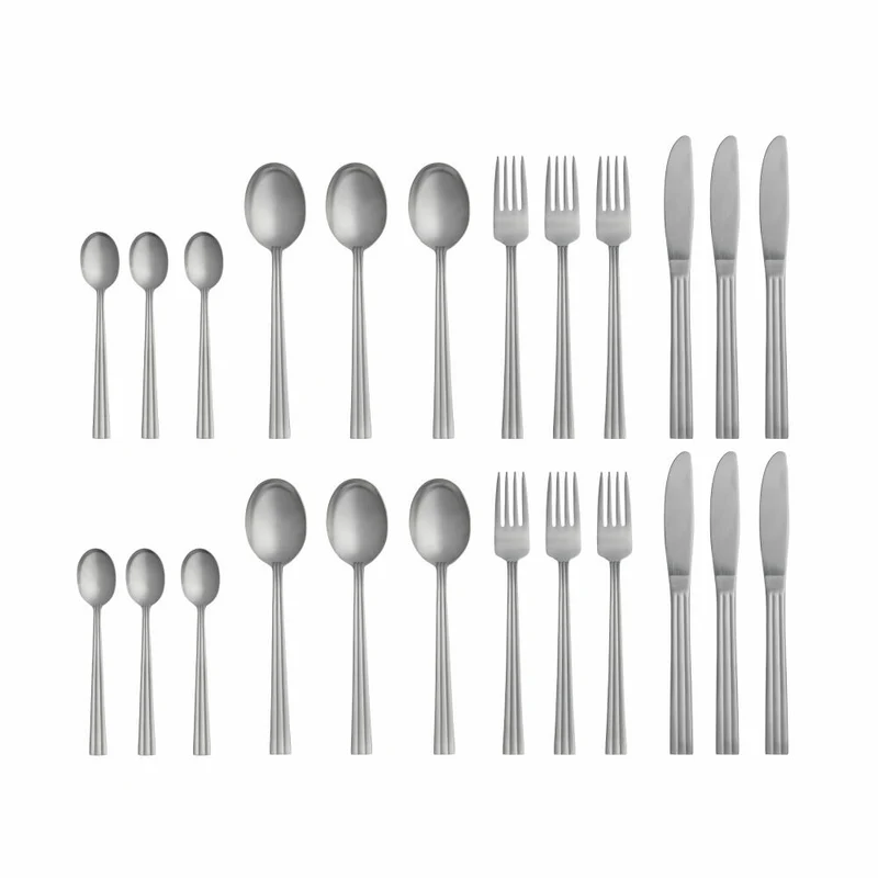 Gense Besteck-Set Thebe Edition 2024 24-tlg., Messer, Gabeln, Löffel, Rostfreier Stahl 18/10, 34297