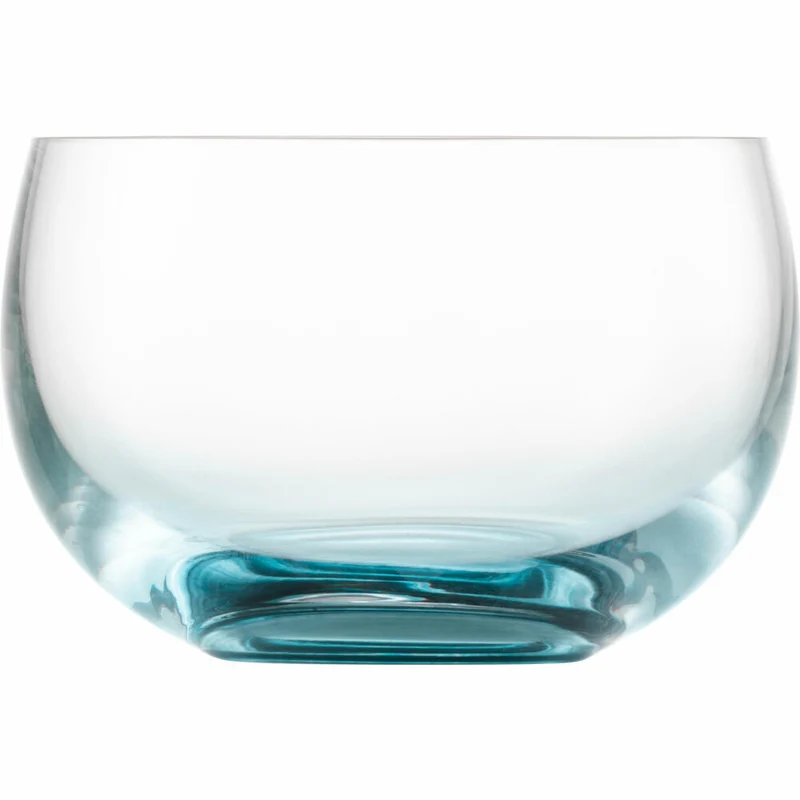 Eisch Dessertschalen 2er Set Gem, Dessertschale, Dessert Schale, Müslischale, Kristallglas, Aqua, Ø 9.2 cm, 30031014