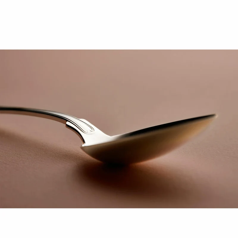 Gense Dessertlöffel Gammal fransk, Besteck, Löffel, Silber 830, 18.3 cm, 20183