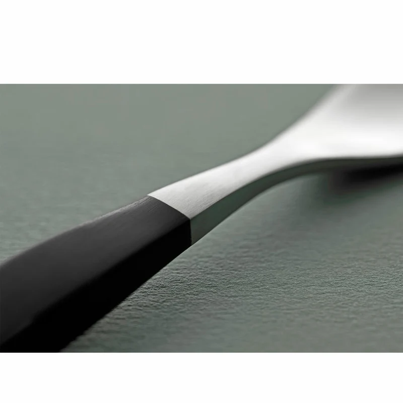 Gense Gabel Focus de Luxe, Besteck, Tafelgabel, POM-Kunststoff, 18/8 Edelstahl, 20 cm, 20485