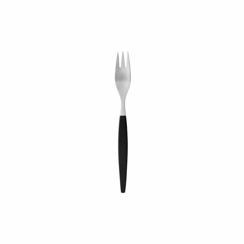 Gense Gabel Focus de Luxe, Besteck, Tafelgabel, POM-Kunststoff, 18/8 Edelstahl, 20 cm, 20485