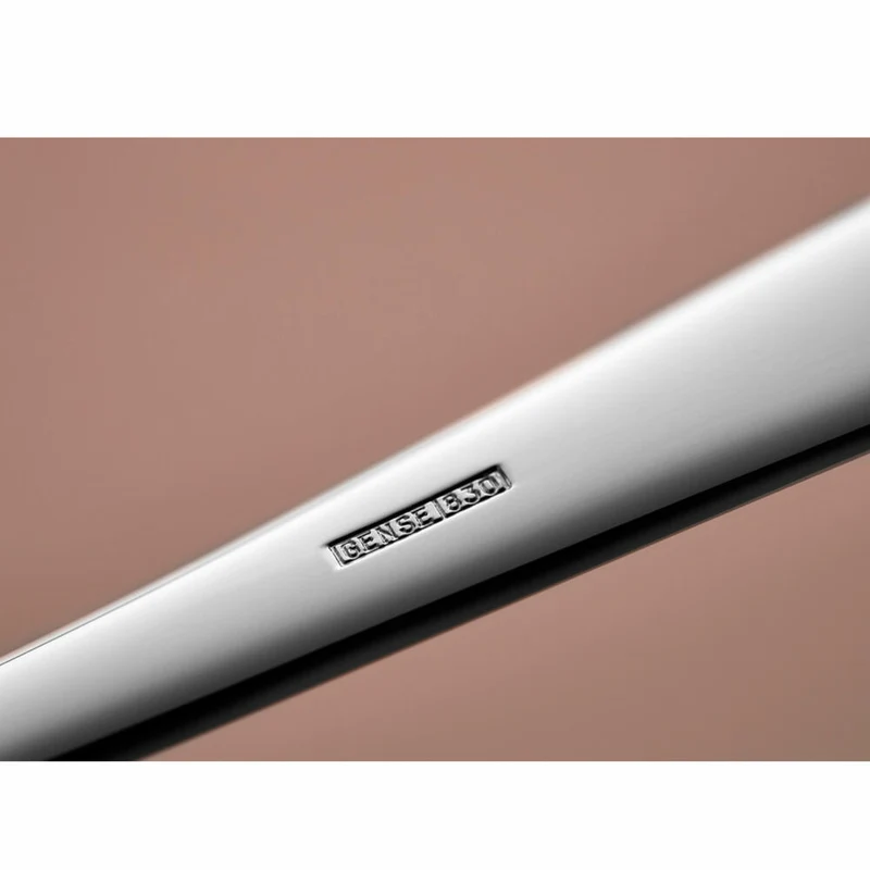Gense Löffel Chippendale, Besteck, Tafellöffel, Silber 830, 20.5 cm, 20271