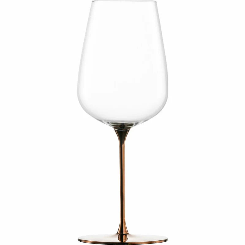 Eisch Allroundgläser Essenca Sensisplus, 2er Set, Weißweinglas, Weinglas, Kristallglas, Kupfer, 580 ml, 15434032