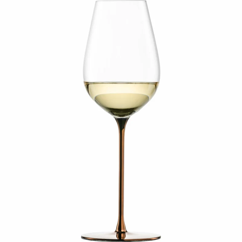 Eisch Allroundgläser Essenca Sensisplus, 2er Set, Champagnerglas, Weinglas, Kristallglas, Kupfer, 400 ml, 15434072