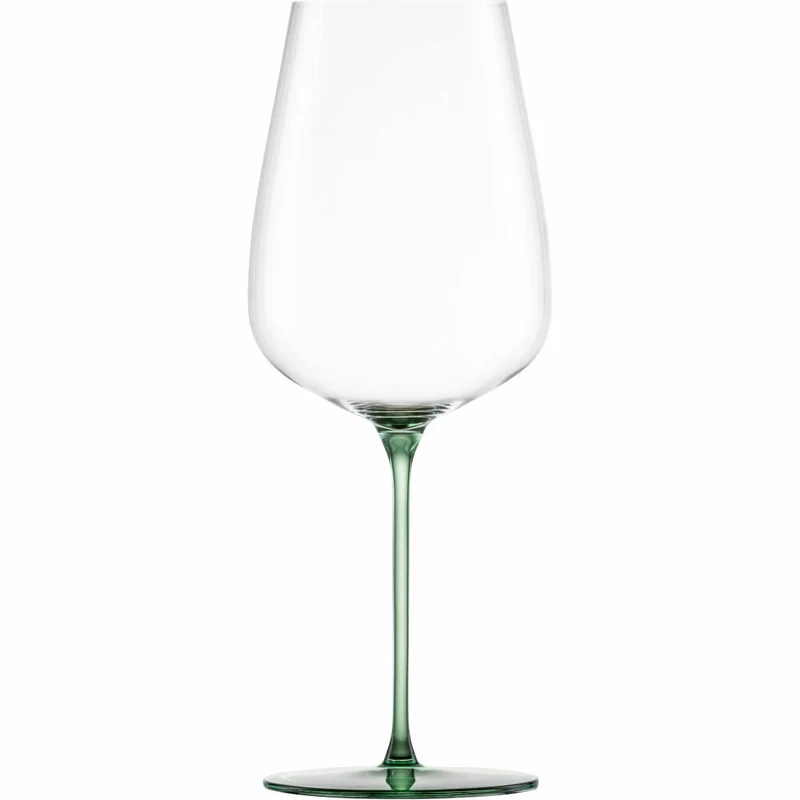 Eisch Allroundgläser Inspire Sensisplus, 2er Set, Rotweinglas, Weinglas, Kristallglas, Grün, 740 ml, 15437020
