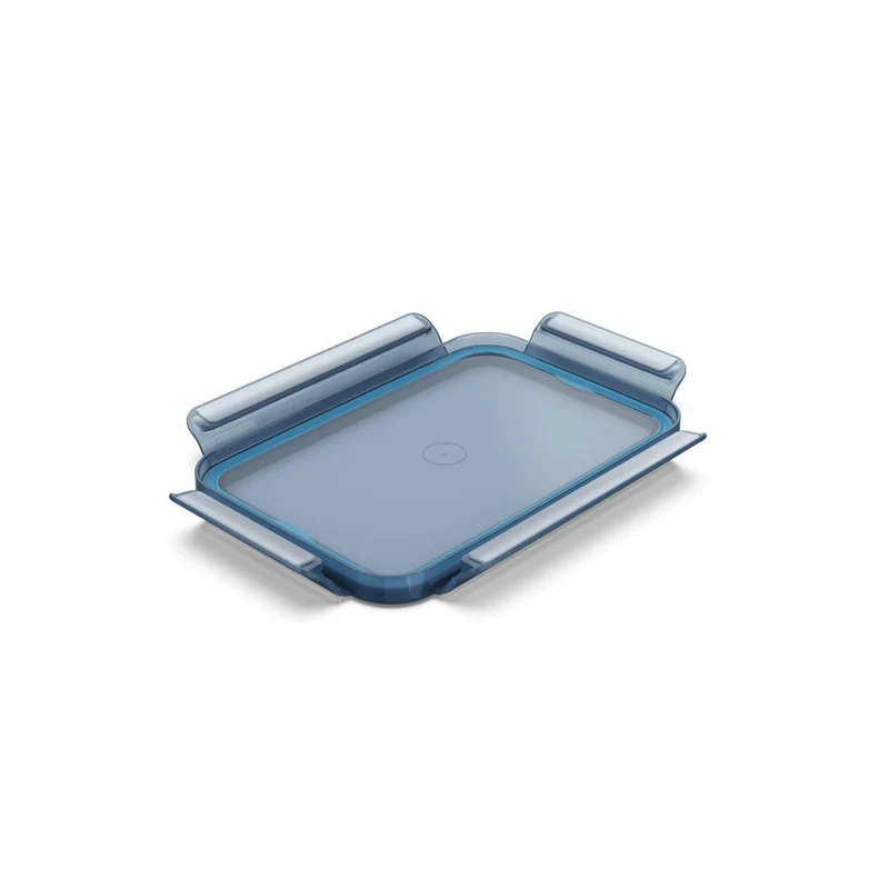 Emsa Frischhaltedose Clip & Close Eco, PP-Kunststoff, TPE, Blau, Transparent, 0.55 L, N11712