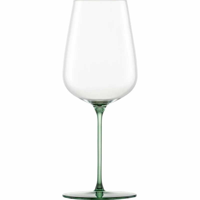 Eisch Allroundgläser Inspire Sensisplus, 2er Set, Weißweinglas, Weinglas, Kristallglas, Grün, 580 ml, 15437030