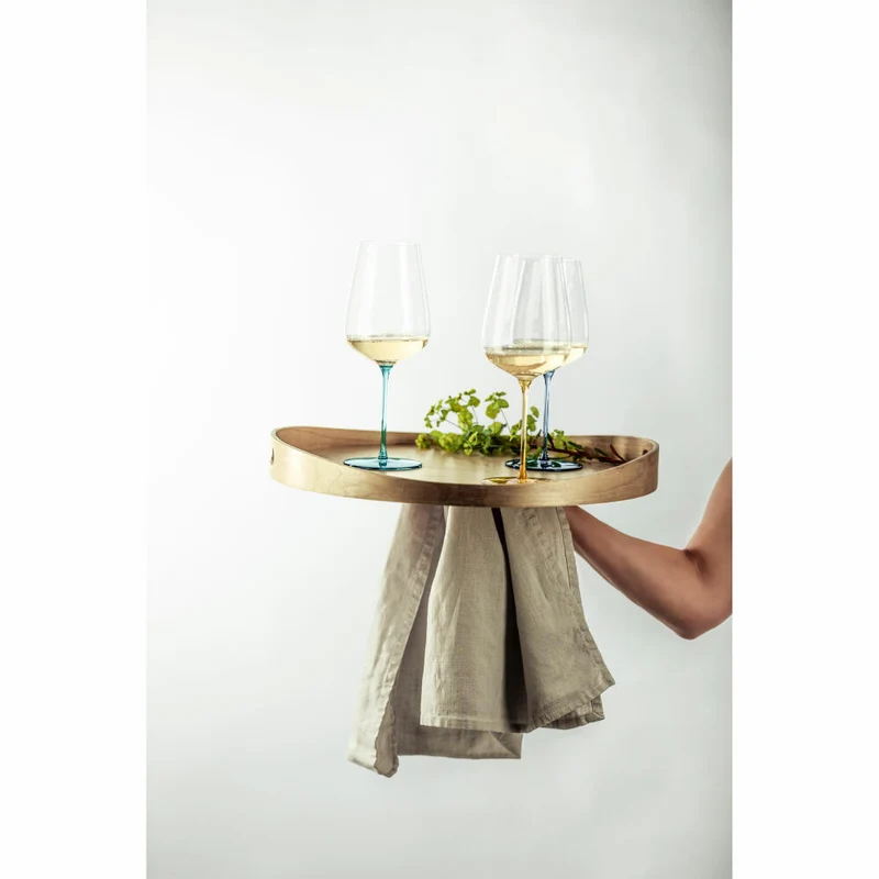Eisch Allroundgläser Inspire Sensisplus, 2er Set, Weißweinglas, Weinglas, Kristallglas, Amber, 580 ml, 15437033