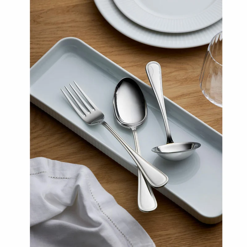 Gense Serviergabel Oxford, Besteck, Gabel, 18/8 Edelstahl, 23 cm, 20510