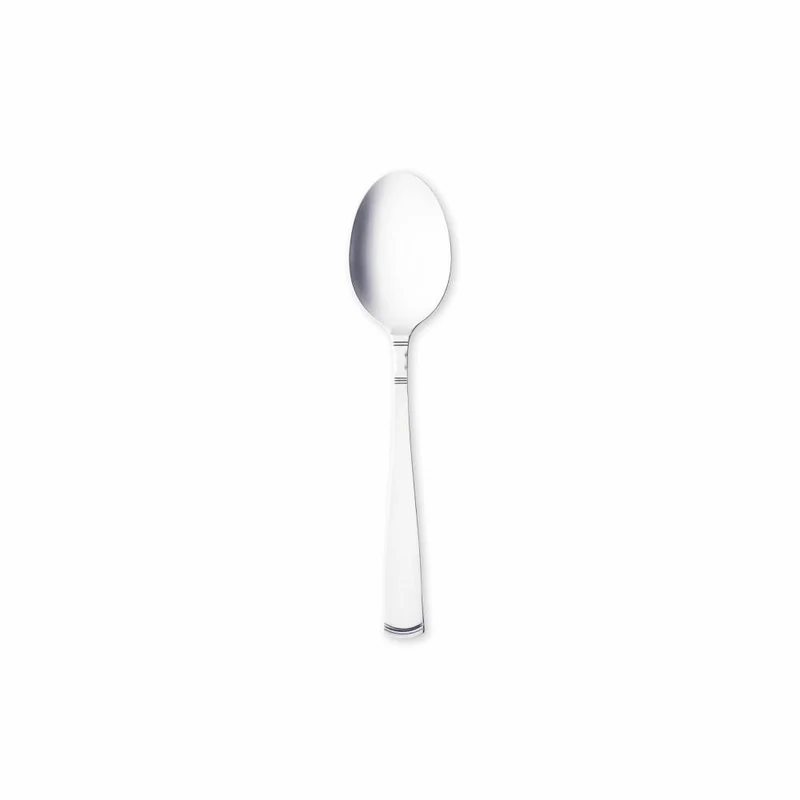Gense Löffel Rosenholm, Besteck, Tafellöffel, Silber 830, 19.7 cm, 20280