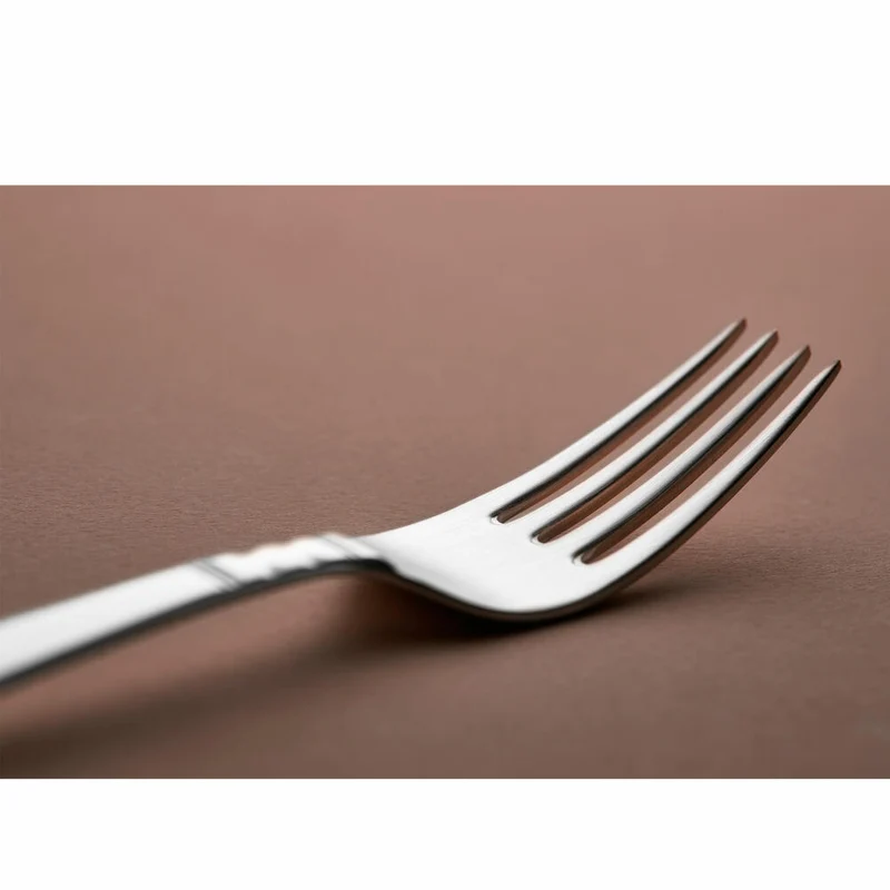 Gense Gabel Rosenholm, Besteck, Tafelgabel, Silber 830, 19.4 cm, 20281