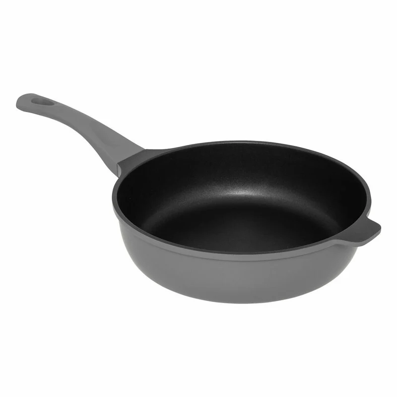 5five Simply Smart Sauteuse, Pfanne, Sautierpfanne, Servierpfanne, Aluminium, Grau, 28 cm, 189456A