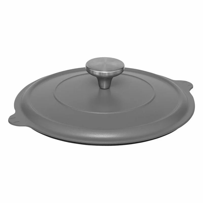 5five Simply Smart Dampfgarer, Dampfkochtopf, Kochtopf, Kasserolle, Aluminium, Grau, 24 cm, 189457A