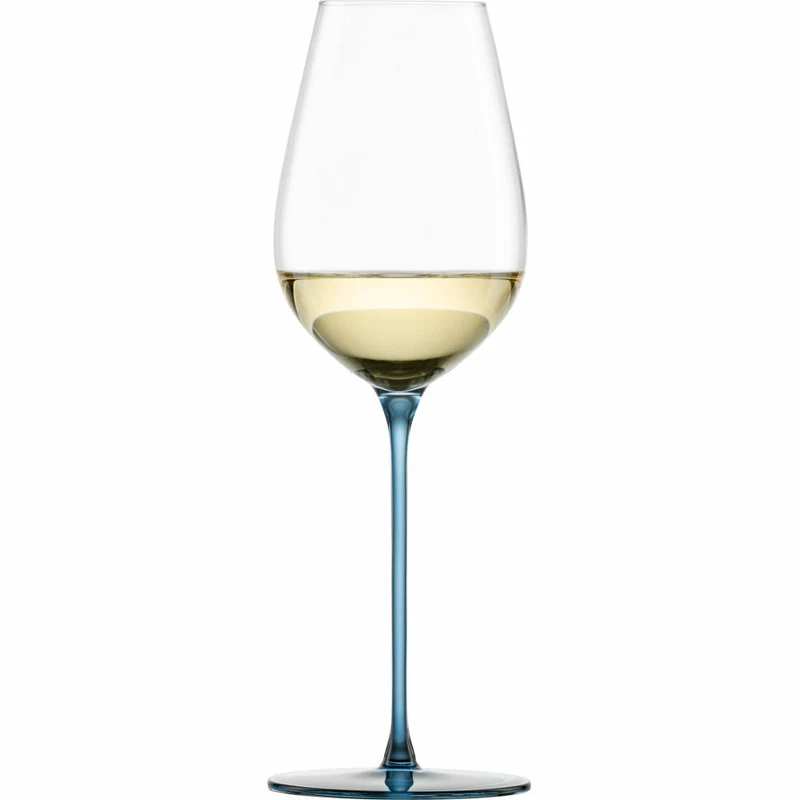 Eisch Allroundgläser Inspire Sensisplus, 2er Set, Champagnerglas, Weinglas, Kristallglas, Blau, 400 ml, 15437071