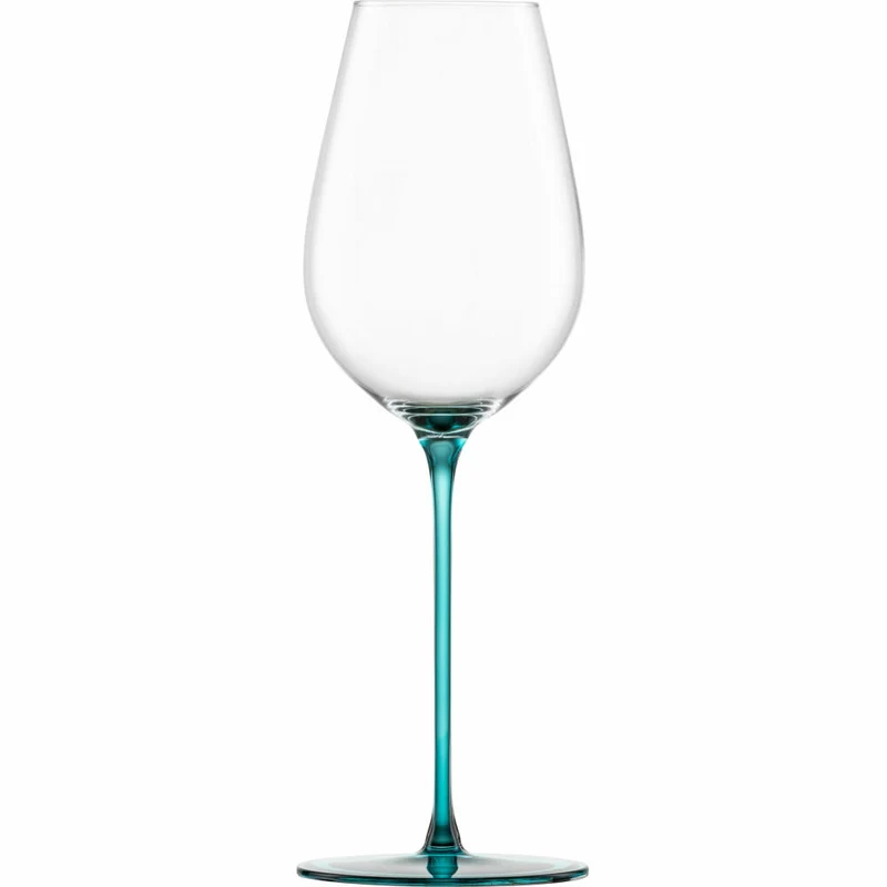 Eisch Allroundgläser Inspire Sensisplus, 2er Set, Champagnerglas, Weinglas, Kristallglas, Aqua, 400 ml, 15437072