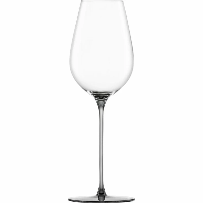 Eisch Allroundgläser Inspire Sensisplus, 2er Set, Champagnerglas, Weinglas, Kristallglas, Grau, 400 ml, 15437075