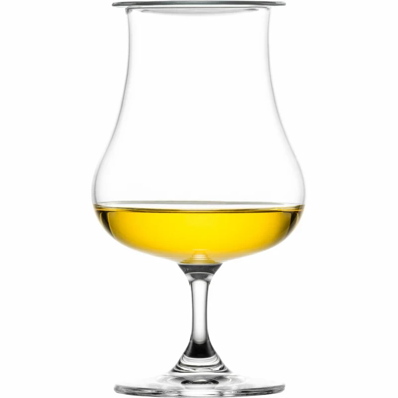 Eisch Universal Spirituosenglas 4-tlg. Superior Sensis plus, mit Aromadeckel, Whiskyglas, Cognacglas, Kristallglas, 220 ml, 25005213