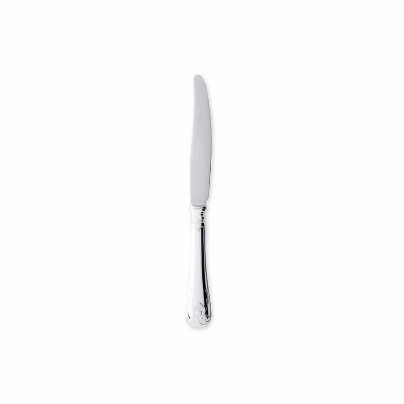 Gense Messer Gammal fransk, Besteck, Tafelmesser, Neusilber, 23.1 cm, 20317