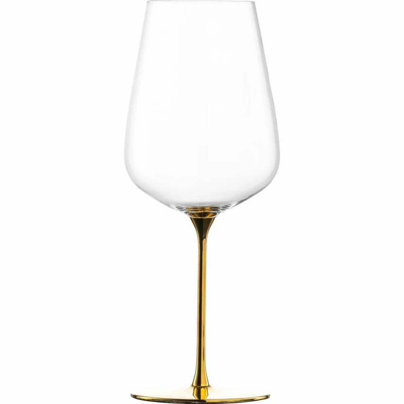 Eisch Allroundgläser Essenca Sensisplus, 2er Set, Rotweinglas, Weinglas, Kristallglas, Goldfarben, 740 ml, 15434020