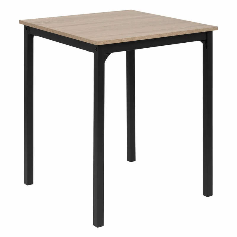 5five Simply Smart Tischset Aliaj, 3-tlg., Tisch, Stühle, Stuhl, Esstisch, Stahl / Spanplatte, 193574