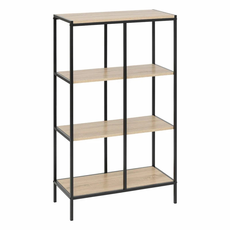 5five Simply Smart Regal Aliaj, Bücherregal, Stahl / Spanplatte, H 116 cm, 193575