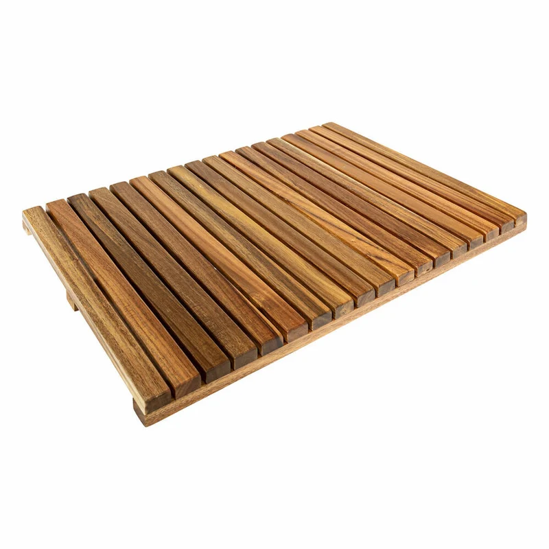 5five Simply Smart Fußmatte Acacia, Fuß Matte, Holzmatte, Akazienholz, 53 x 36 cm, 200144