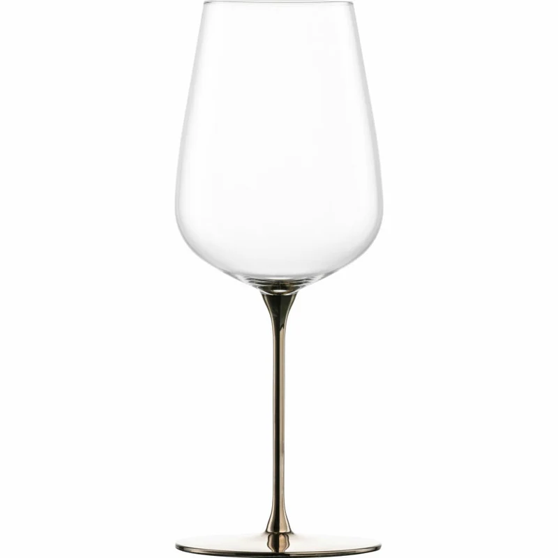 Eisch Allroundgläser Essenca Sensisplus, 2er Set, Weißweinglas, Weinglas, Kristallglas, Platin, 580 ml, 15434031