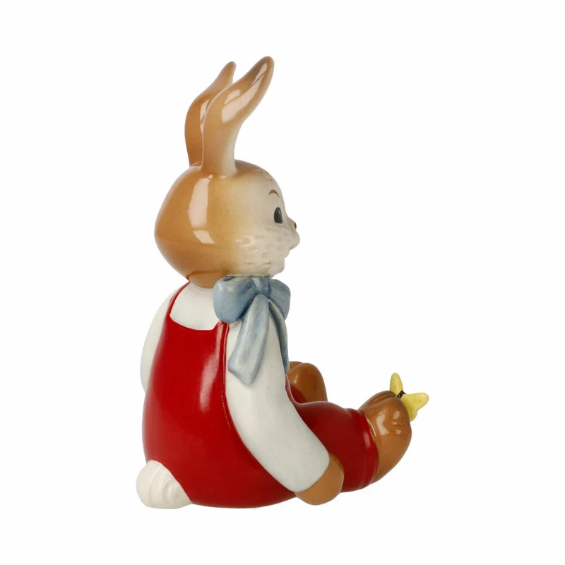 Goebel Figur Hase Mein kleiner Freund, Osterhase, Steingut, Bunt, 11 cm, 66846081