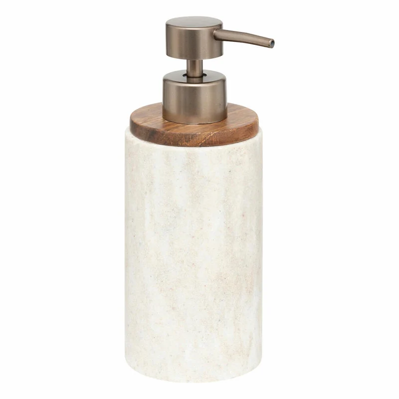 5five Simply Smart Seifenspender Come, Seifendosierer, Pumpspender, Dispenser, Polyresin, Beige, 200156A