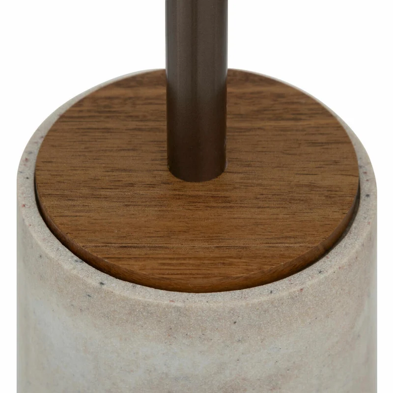 5five Simply Smart Toilettenbürste Come, Toilettenbürstengarnitur, WC Bürste, Polyresin, Beige, 200160A