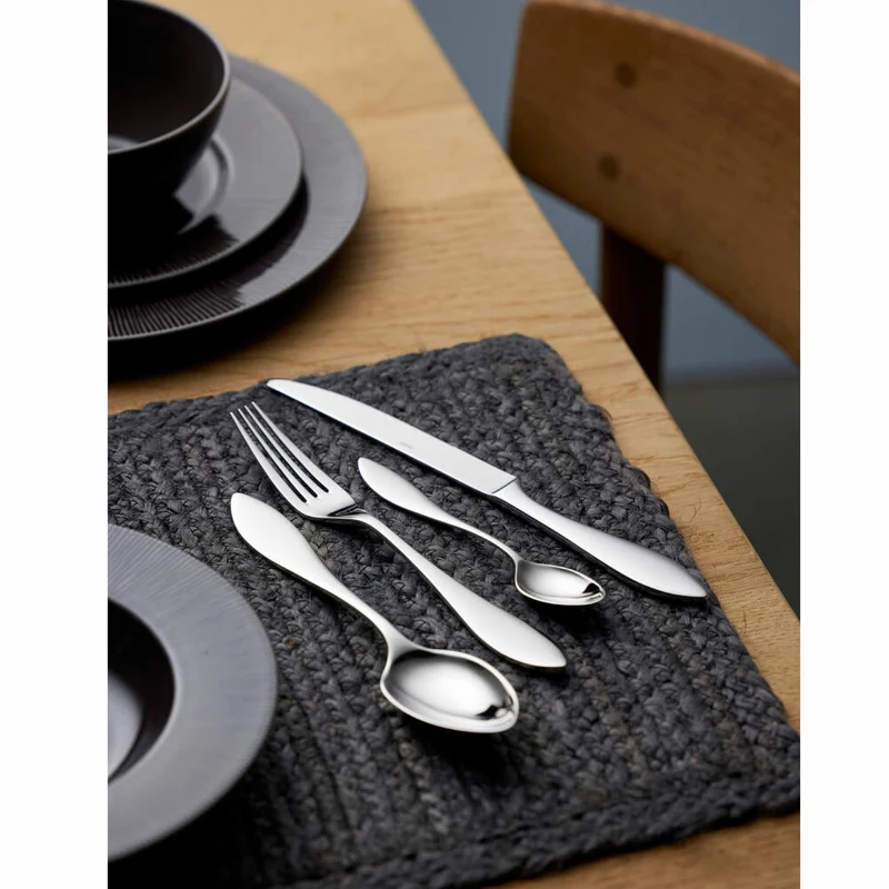Gense Teelöffel Indra, Besteck, Löffel, 18/8 Edelstahl, 14.5 cm, 20575