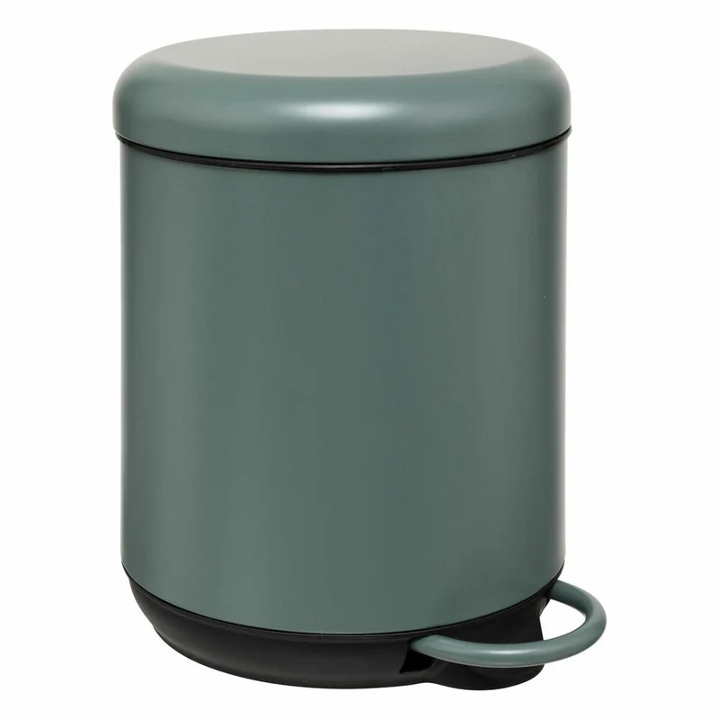 5five Simply Smart Kosmetikeimer Duo, Mülleimer, Badmülleimer, Stahl / Kunststoff, Grün, 5 L, 200170B