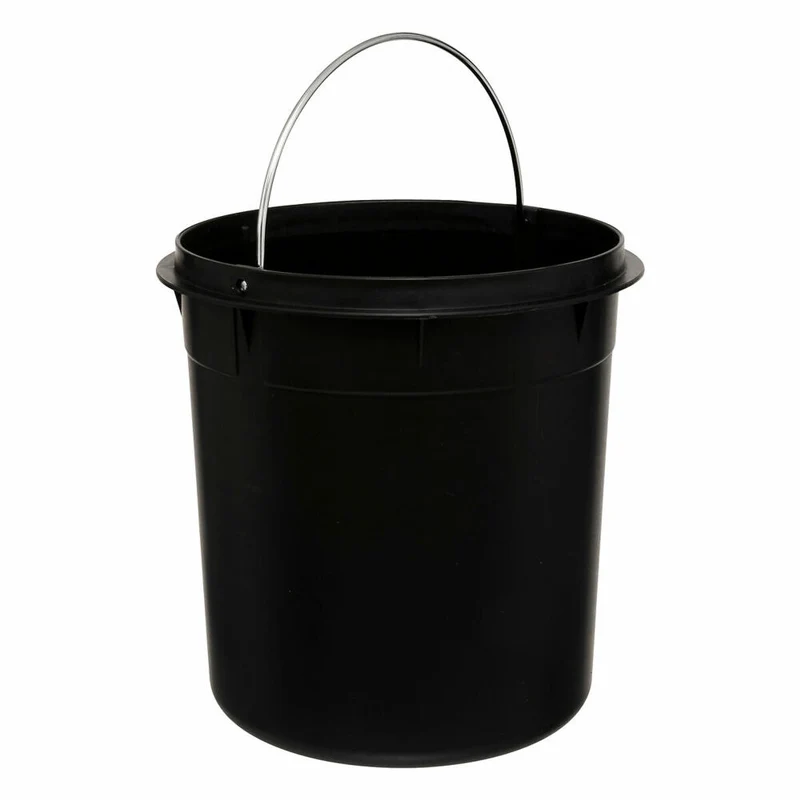 5five Simply Smart Kosmetikeimer Duo, Mülleimer, Badmülleimer, Stahl / Kunststoff, Grün, 5 L, 200170B