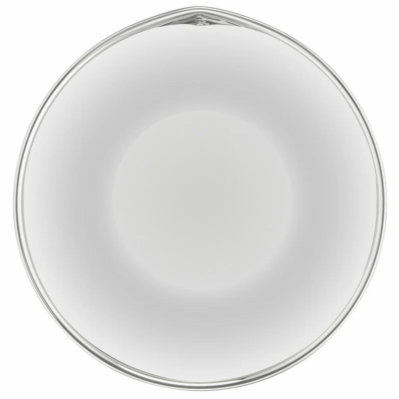 Emsa Rührschüssel Prep & Bake, Edelstahl, Silikon, Rosa, Silberfarben, 18 cm / 2 L, K32718