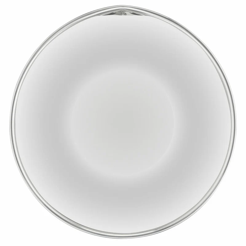 Emsa Rührschüssel Prep & Bake, Edelstahl, Silikon, Blau, Silberfarben, 22 cm / 4 L, K32722