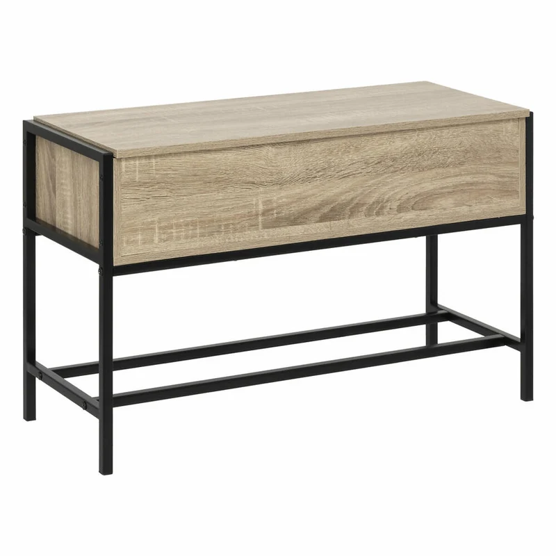 5five Simply Smart Schuhablagebank Aliaj, Schuhbank, Schuhregal, Stahl / Spanplatte, 76.5 x 30 cm, 203107