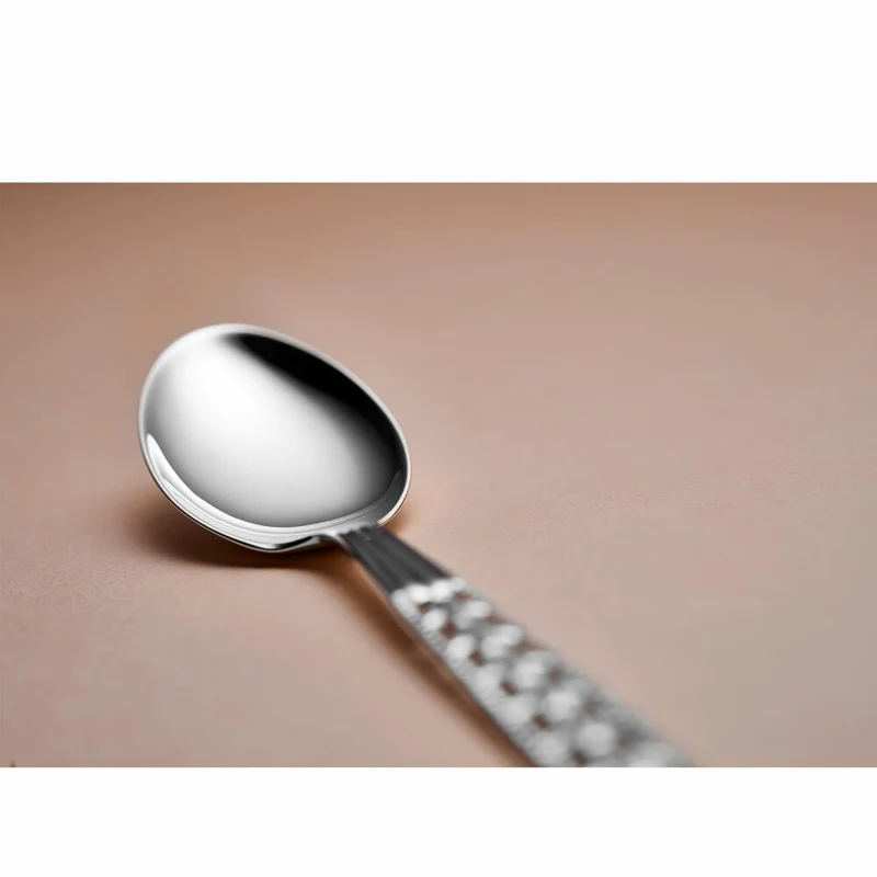 Gense Kaffeelöffel Kungasilver Victoria, Besteck, Löffel, Silber 830, 12.4 cm, 20163