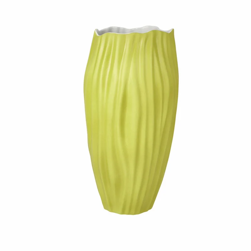 Goebel Vase Kaiser Spirulina, Dekovase, Biskuit-Porzellan, Grün, 30 cm, 23123041