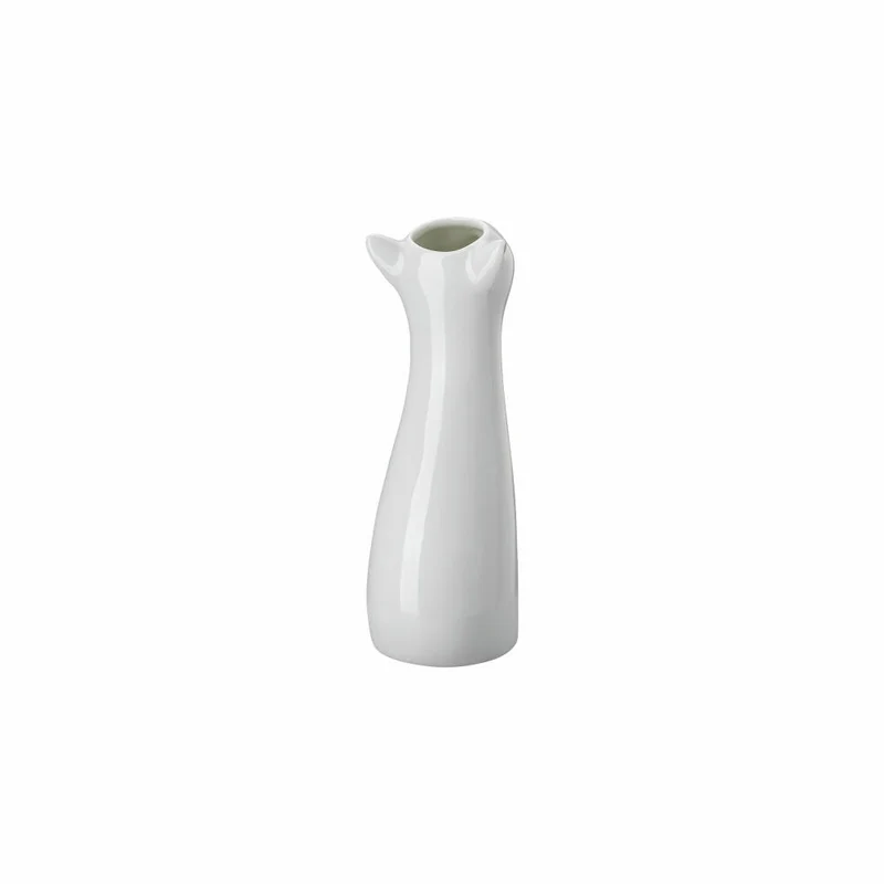 Hutschenreuther Katzen-Vase, Dekovase, Porzellan, Weiß, 14 cm, 02490-800001-26014