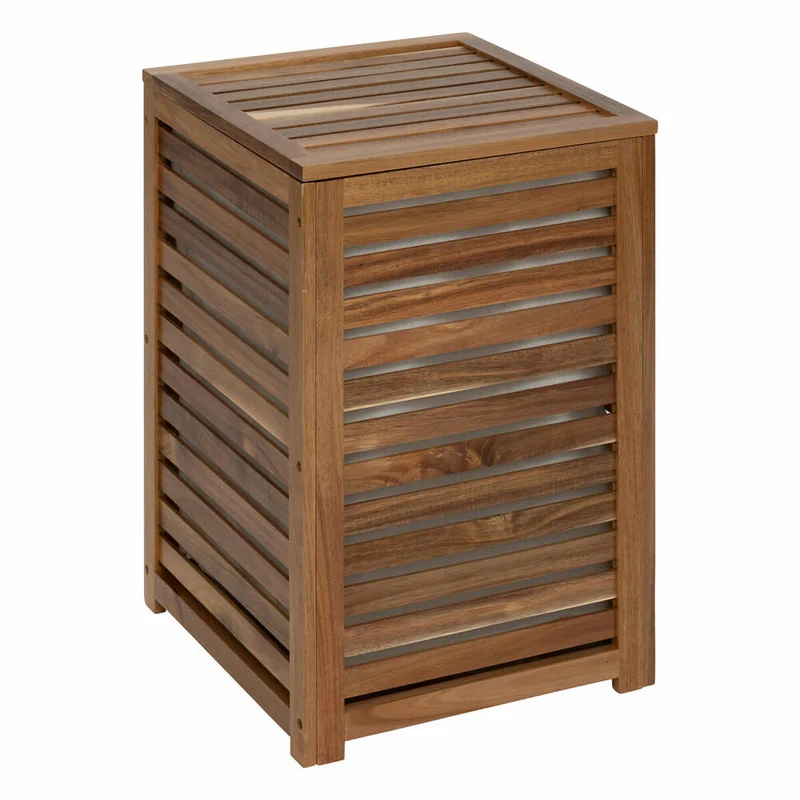 5five Simply Smart Wäschekorb Acacia, Wäschetonne, Wäschebox, Akazie, 65 L, 204901